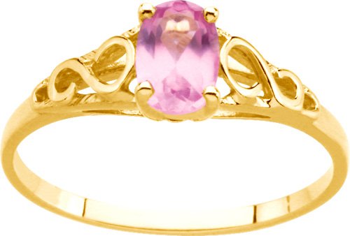 Teen Imitation October Birthstone Ring