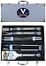 NCAA Virginia Cavaliers 8pc. BBQ Set w/Case