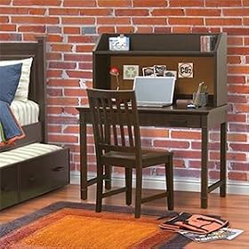 Adam Desk w Hutch and Chair by SHOPZEUS