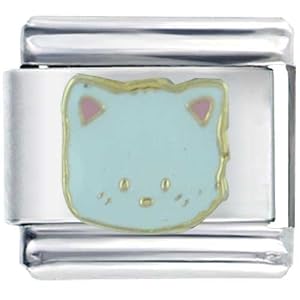 Golden Italian Charm Bracelet Anime Cat