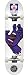 Santa Cruz Skateboards Screaming Hand Jacobs Heart Purple COMPLETE
