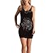 Ed Hardy Womens Black Tiffani Dress