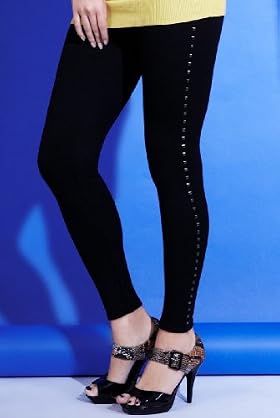 Limited Collection Stud Ponte Leggings By Marks and Spencer