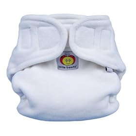 3 pack Little Beetle Organic Cotton diaper in Aplix (velcro) closure
