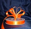 Ribbon - Satin Ribbon- 5/8" Single Face 50 Yards (150 FT) - Orange - Sewing - Craft - Wedding Favors