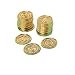 Boys Pirate Treasure Gold Effect Coins, plastic (pk of 144)