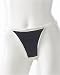 Silk charmeuse thong