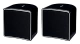 Jamo A102 Speaker Package 60W Satellites With Wall Brackets - Black