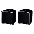 Jamo A102 Speaker Package 60W Satellites With Wall Brackets - Black