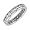 14k White Gold Channel Set Diamond Eternity Band (2 cttw, I-J Color, I2-I3 Clarity), Size 4