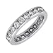 14k White or Yellow Gold Channel Set Diamond Eternity Band (2 cttw, H-I Color, SI2 Clarity)