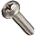 ASME B18.6.3 316 Stainless Steel Pan Head Machine Screw, Phillips Drive