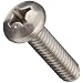 Stainless Steel 316 Machine Screw, Inch, Pan Head, Phillips Drive, Plain Finish, Right Hand Threads