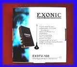 Exonic EXDTV-100 ATSC Digital CAR TV Tuner with Antenna