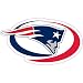 New England Patriots Car Magnet Decal (12 -inch)