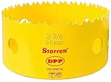 Starrett DH0334 Bi-Metal Dual Pitch Professional Hole Saw, HSS Teeth, 3-3/4 Diameter, 1-5/8 Cutting 