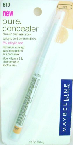 Maybelline Pure Concealer Blemish Treatment Stick - Light 610
