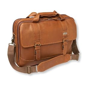 L.L.Bean Maine Guide Leather Briefcase
