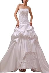 Charmeuse/Satin Sweetheart Beaded  Dress