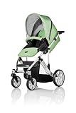 Britax B-Smart 4 Four-Wheeler Pushchair/Travel System (Auora Green)