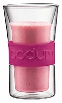 bodum PRESSO シリコンバンド付ダブルウォールグラス 0.3L PK 2個セット 10958-464