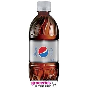 Pepsi Diet Soda, 12 oz Bottle (Pack of 24)