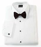 Signature 28-Pleat Broadcloth Point Collar Formal Dress Shirt Big Or Tall