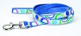 Crazy Dots Canvas Dog Leash, 5/8 Wide x 5' Long