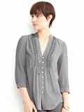 Banana Republic Silk origami blouse
