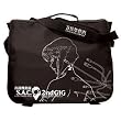 Messenger Bag: Ghost in the Shell - Black Cable Line Art