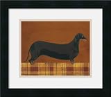 Good Dog III Framed Art Print by Warren Kimble, 15.75 in. x 13.75 in. Framed