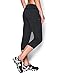 Under Armour Women's Strike Zone Softball Pant Black/Cyber Orange/Metallic Silver Size Medium