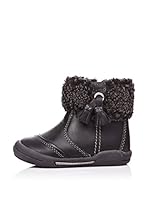 BILLOWY Botines Cremallera (Negro)