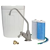 Aquasana AQ-4501.55 Premium Under Counter Water Filter System, Brushed Nickel