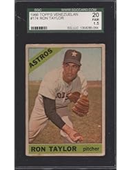 Trading Cards: 1966 Topps Venezuelan #174 Ron Taylor SGC 20 Fair 1.5 24134