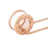 ブルガリ [ブルガリ] Bvlgari 【並行輸入品】ネックレス BZERO1 K18ピンクゴールド＆ホワイトセラミック CL855721