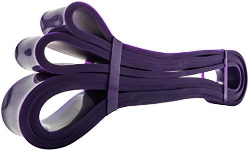 Fitbotic Resistance Strength Band- Exercise Stretch Loop bands for Crossfit, Calisthenics, Pull Ups, Stretching, Mobility, Physical Therapy, Weight Training, Flexibility and more (Purple)