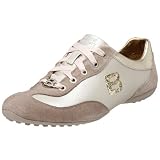 BEBE SPORT Women's Alchemy Low Profile Lace Up,Gold,8 M