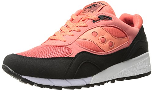 Saucony Originals Men's Shadow 6000 - Coral Reef Pack  Coral/Black Sneaker 10 D - Medium