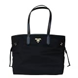 「PRADA（プラダ）アウトレット トートバッグ ナイロン ブラック ゴールド金具 BR4001  [並行輸入品]」の画像
