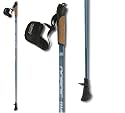 Nordic Walking  St&ouml;cke aus CARBON blau