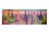 Panoramica De La Ciudad Giclee Poster Print by Diego Manuel Rodriguez, 20x24
