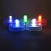 Submersible Battery LED Everlasting Tealights, Color Changing with 7 Rainbow Colors. Great for Wedding Centerpiece, Christmas, Thanksgiving, Party Lights. Set of 10