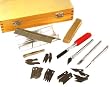30pc Hobby Knife Set + Fret SAW Miter BOX Razor Carving