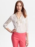 Banana Republic The Mad Men Collection Tie Neck Blouse