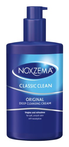 Noxzema Classic Clean Cream, Original Deep Cleansing 8 Ounce, (Pack of 6)