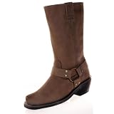 BEARPAW Dalton Ladies Western Cowboy Riding Boots Suede Brown by Bearpaw