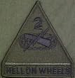 2nd Armored Division Subdued Patch