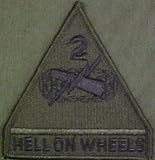 2nd Armored Division Subdued Patch