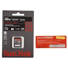 SanDisk SDHC Ultra 4 GB Speicherkarte und 10 Euro Gutschein f�r Online-Fotoservice - exklusiv bei Amazon.de